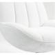 Fauteuil Ena tissu Blanc Pivotant VeryForma