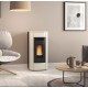 Stufa ventilata a pellet La Nordica Extraflame Klaudia 8kW Ivory