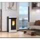 La Nordica Extraflame Lucia 12 kW Ducted Pellet Stove Taupe