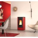 Dahiana Plus VFS 10 kW Ducted Pellet Stove La Nordica Extraflame Bordeaux